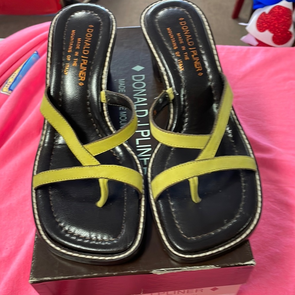 Donald J Pliner heel sandals